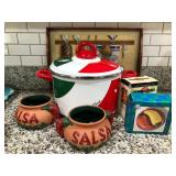 464 - PASTA POT, SALSA BOWLS, & MORE (A55)