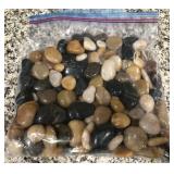 464 - BAG OF POLISHED STONES (A56)