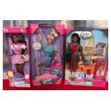 81 - LOT OF THREE BARBIE DOLLS (Z124)