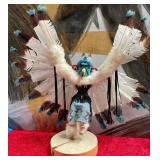 11 - SIGNED EAGLE KACHINA 20"T (B17)
