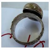 502 - STERLING SILVER RING (C10)