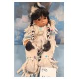 502 - NATIVE AMERICAN COLLECTIBLE DOLL (M162)