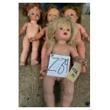81 - LOT OF FOUR DOLLS (Z39)