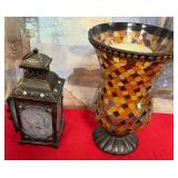 502 - TWO DECORATIVE CANDLE LANTERNS (M50)