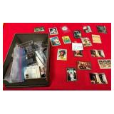 81 - MIXED LOT OF TRADING CARDS, KEEPSAKE BOX