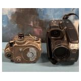 502 - REVERE MOVIE CAMERA, PANASONIC CAMCORDER