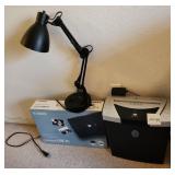 S1 - DESK LAMP, PAPER SHREDDER (M49)