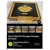 S1 - LOT OF  EMPTY CIGAR BOXES (A69)