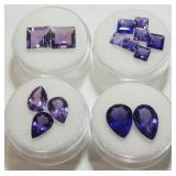 21.38CT AMETHYST  GEMSTONES