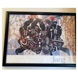 S1 - JIANG ART PRINT FRAMED 28X38' (K60)