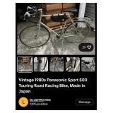 S1 - VINTAGE-STYLE SILVER ROAD BIKE (G11)
