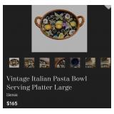 S1 - ITALIAN CERAMIC SERVING BOWL (K10)