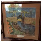 S1 - VAN GOGH PRINT FRAMED 21X20' (L2)