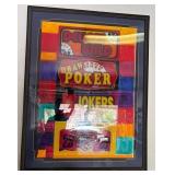 S1 - VIDEO POKER PANELS FRAMED (G15)