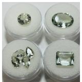 20.61CT GREEN AMETHYST  GEMSTONES