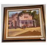 S1 - WETERN-THEME ART FRAMED (M34)