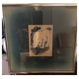 S1 - FRAMED POLAR BEAR ARTWORK (L3)