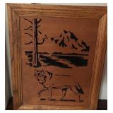 S1 - WOOD ARTWORK FRAMED