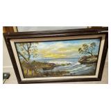 S1 - E. MERRICK FRAMED ART (M21)