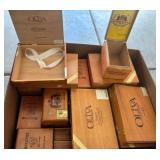 S1 - LOT OF CIGAR BOXES (G38)