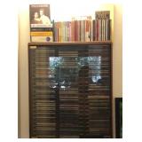 S1 - MIXED LOT OF CDS & STORAGE CABINET (L151)