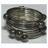 STERLING SILVER RING 8.70GRS