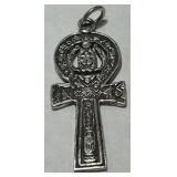 STERLING SILVER CROSS PENDANT 3.60GRS