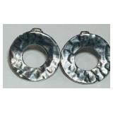 STERLING SILVER EARRINGS 3.90GRS