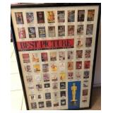 S1 - OSCAR AWARD BEST PICTURE PRINT FRAMED
