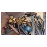 N1 - LOT OF GAS WELDING GAUGES, HOSE (G113)