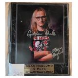 N1 - X FILES DEAN HAGLUND SIGNED PHOTO (L249)