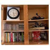 N1 - WALL CLOCK, DVDS, POWER STRIPS (O1)
