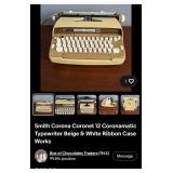 N1 - CHANCELLOR PORTABLE TYPEWRITER (O21)