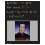 N1 - STAR TREK ROBERT BELTRAN SIGNED PHOTO (L121)
