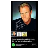 STAR TREK VOYAGER CORBIN BERNSEN SIGNED PHOTO