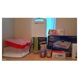 N1 - ELECTRIC SKILLET, FOOD STORAGE, CANDLES, MORE