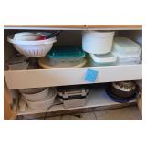 N1 - WAFFLE IRON, BAKING DISHES, FOOD STORAGE (K22