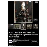 N1 - STAR TREK FIRST CONTACT SIGNED PHOTO (L141)