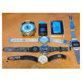 N1 - LOT OF FIVE WATCHES, LIGHTERS (13)