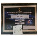 N1 - STAR TREK THE EXPERIENCE MEMENTO (L235)