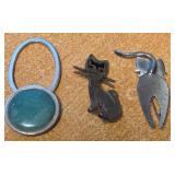 STERLING SILVER BROCH/PINS  (1)