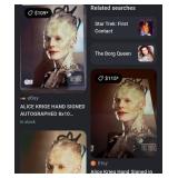 N1 - STAR TREK ALICE KRIGE SIGNED PHOTO (L135)