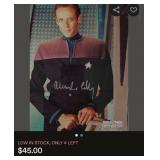 N1 - STAR TREK ALEXANDER SIDDIG SIGNED PHOTO