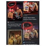 N1 - STAR TREK GEORGE TAKEI/ WALTER KOENIG PHOTO