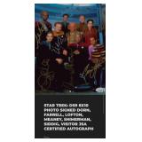 N1 - DEEP SPACE NINE CAST PHOTO MULTI SIGNED (L250