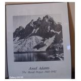 N1 - ANSEL ADAMS ARTWORK FRAMED 17X20" (K71)