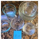 N1 - LOT OF GLASS BOWLS (K19)