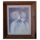 N1 - MARGARET KANE ART FRAMED 17X20" (K72)