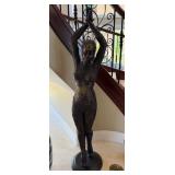 N3 - CHIPARAS DANCER STATUE 56'T (L67)