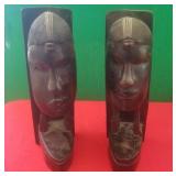 N3 - HAND CARVED AFRICAN ART MASKS (G121)